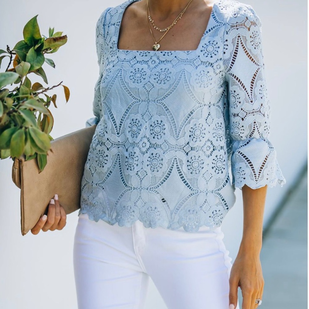 Crochet Lace Top